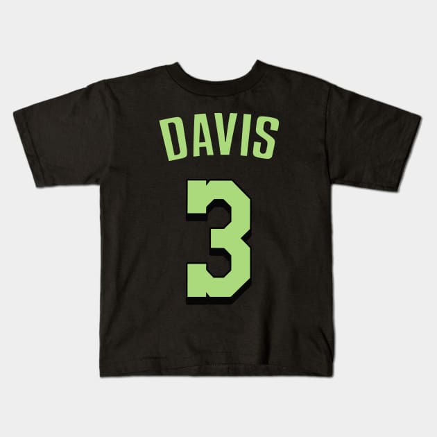 Anthony Davis Kids T-Shirt by telutiga